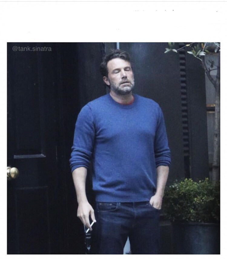 ben affleck cigarette memes Ben affleck smoking Meme Generator