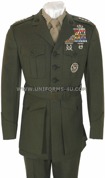 USMC MALE OFFICER SERVICE UNIFORM ("A," "B," AND "C")