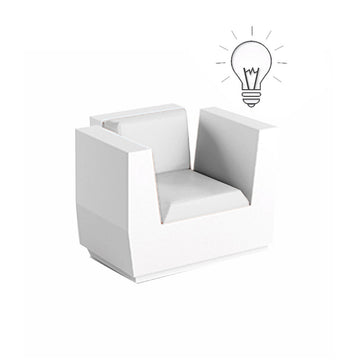 POLTRONA LUMINOSA BIG CUT PLUST+