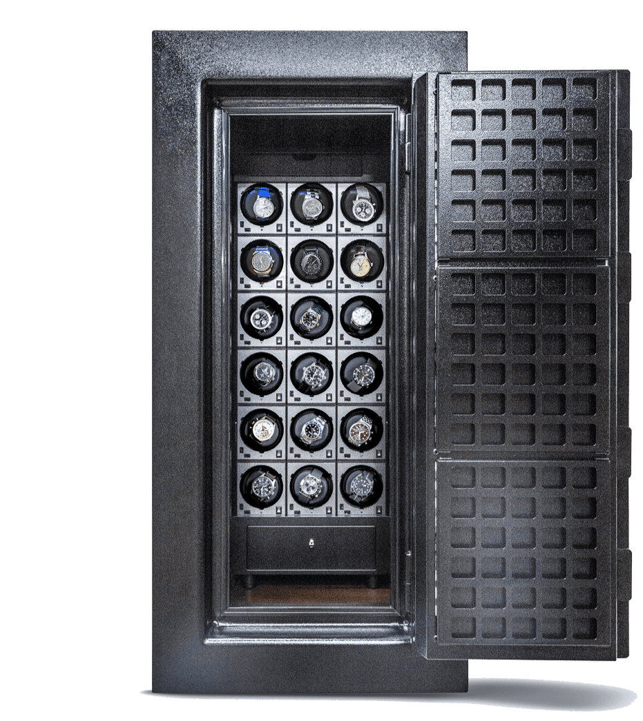 BlumSafe Professional Watch Winder Burglar & Fire Safe