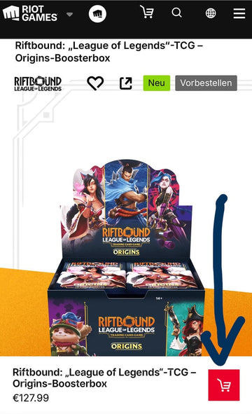 Booster Boxes again available in the Riftbound Shop : r/riftboundtcg