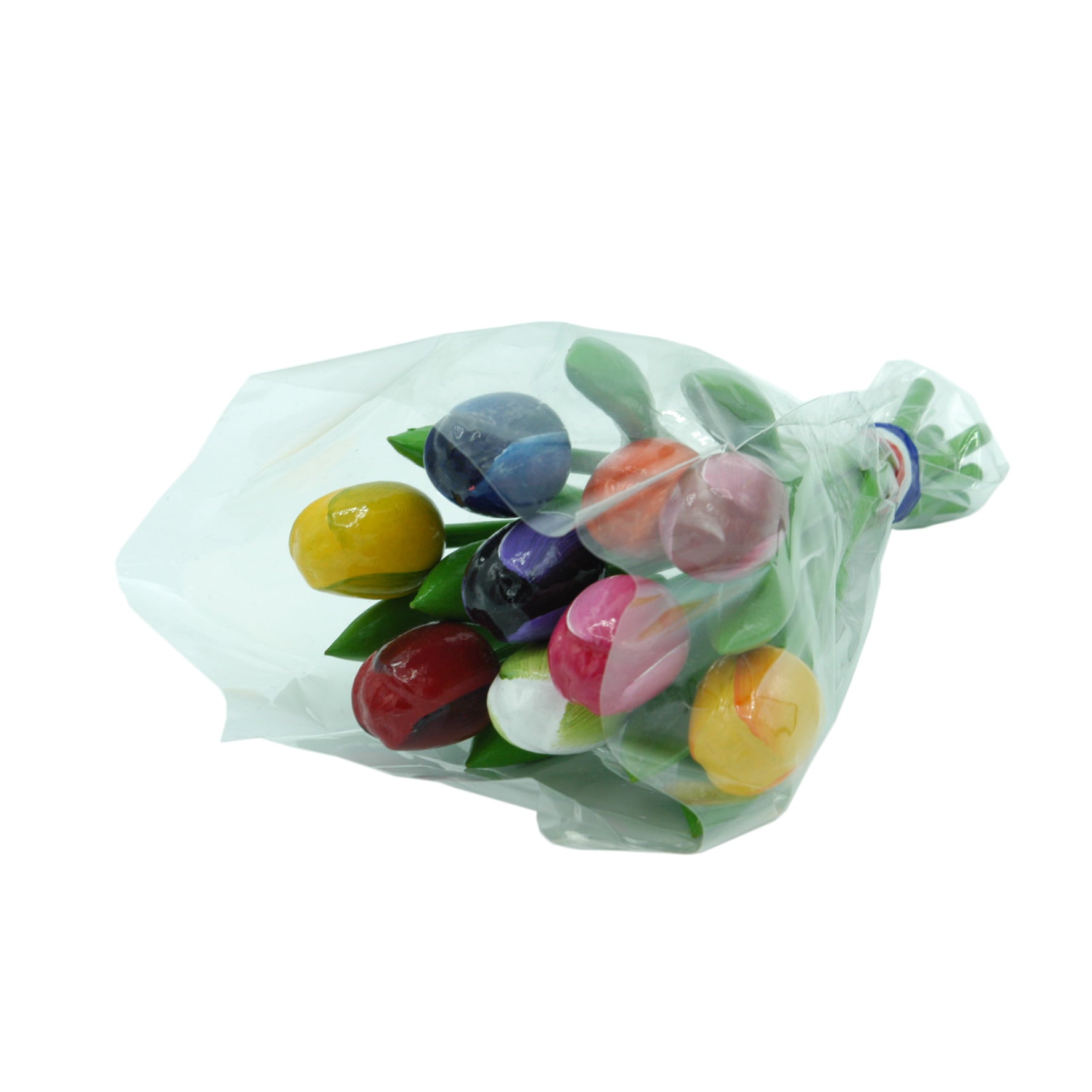 Houten Tulpen Boeket 20cm
