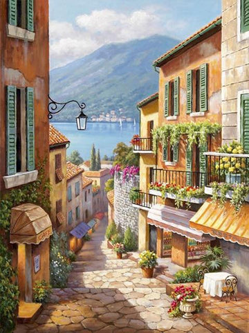 Broderie Diamant Village touristique
