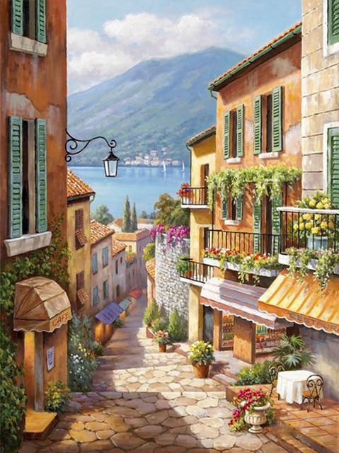 Broderie Diamant Village touristique