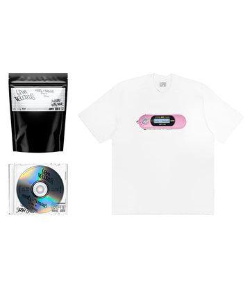 6PM RECORDS X reezy TRACKIES BUNDLE WEIß