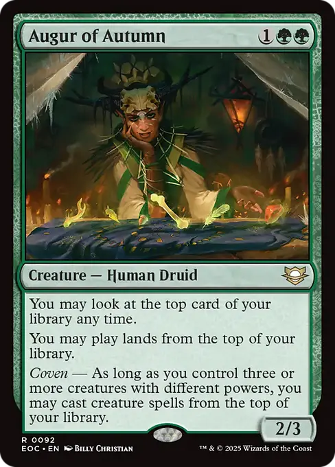 o:"you may play lands and cast spells from the top of your library" or (o:"you may cast " o:"from the top of your library") · Scryfall Magic: The Gathering Search