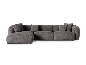 Modulaire hoekbank Martina links velvet