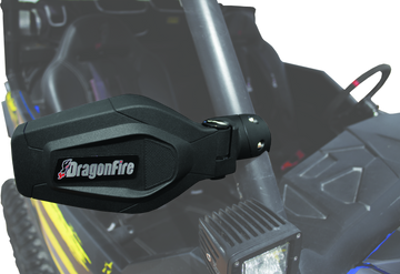 DragonFire Racing Slayer UTV Mirrors - Durable CNC-Billet Aluminum with Low-Profile Design