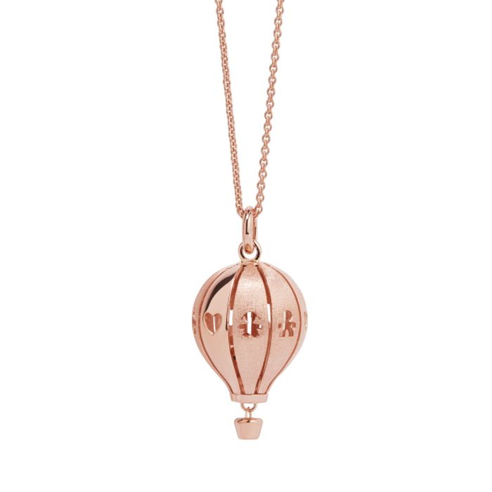 Collana LE BEBè Suonamore in argento placcato oro rosa lucido/satinato - SNM054