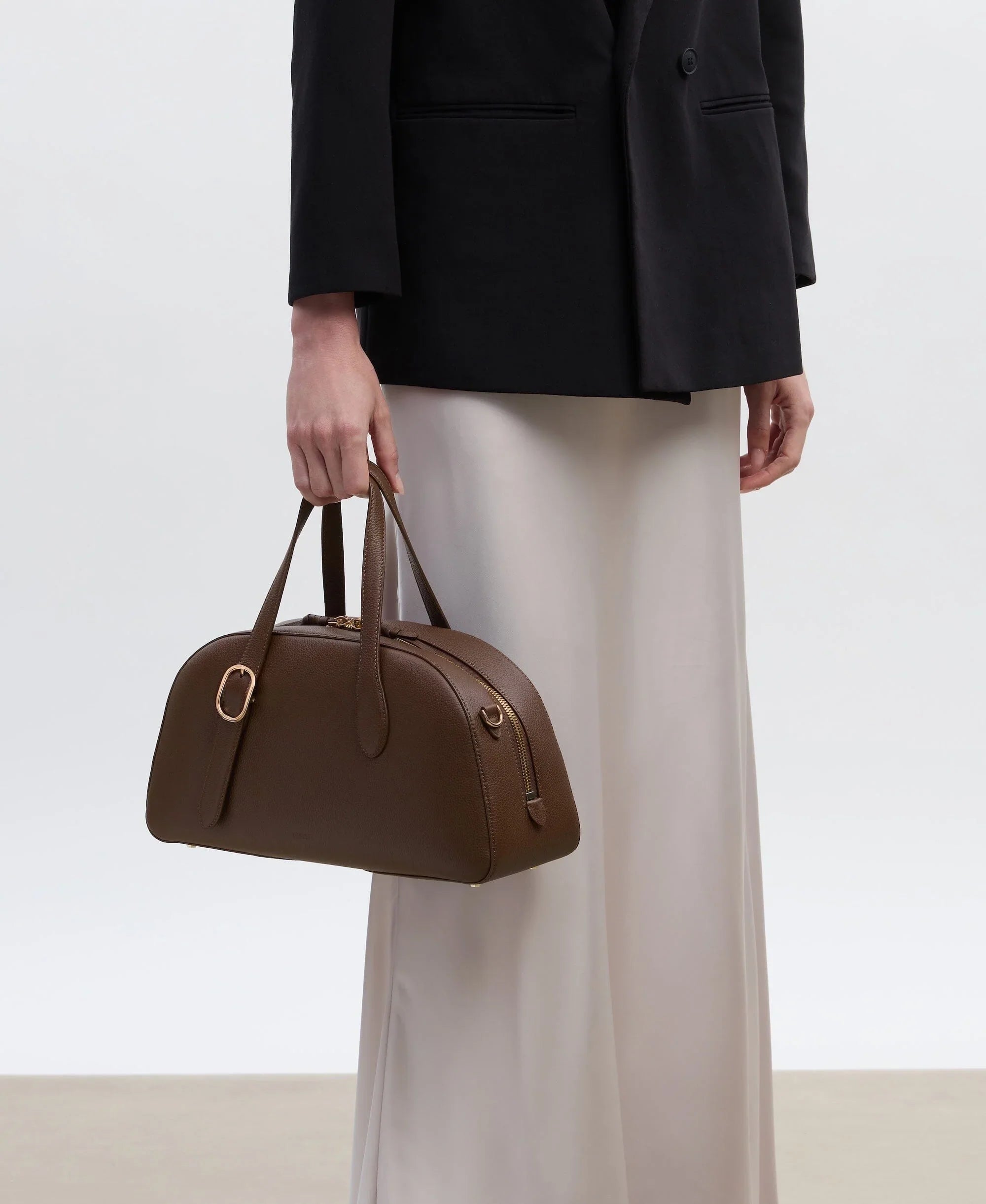 Asra Boston Bag - Cedar