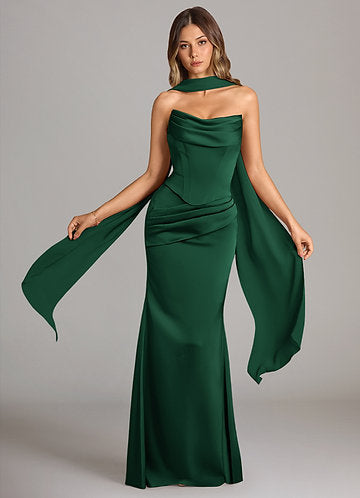 Dark Green Bridesmaid Dresses