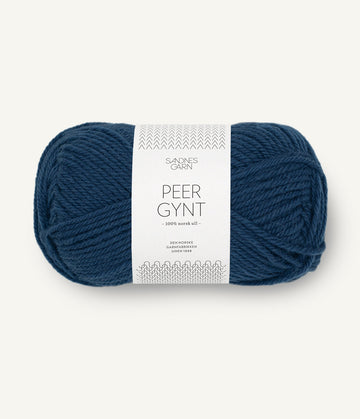 6062 Mørk Blå -	Peer Gynt - Sandnes garn - Garntopia