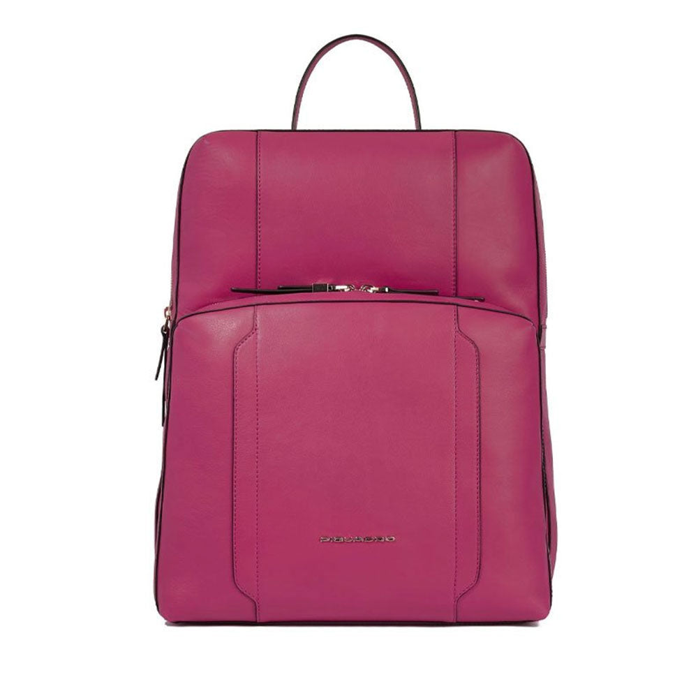 Zaino donna PIQUADRO in pelle porta computer 15,6 pollici CA6216W92 rosa