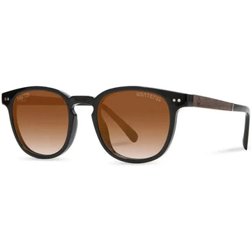 Camp Eyewear Topo: Grateful Dead Stealie Edition-Accessories - Eyewear - Sunglasses-Camp Eyewear-Black // Grateful Dead Stealie Engraved-Basic Brown Fade Polarized-Appalachian Outfitters