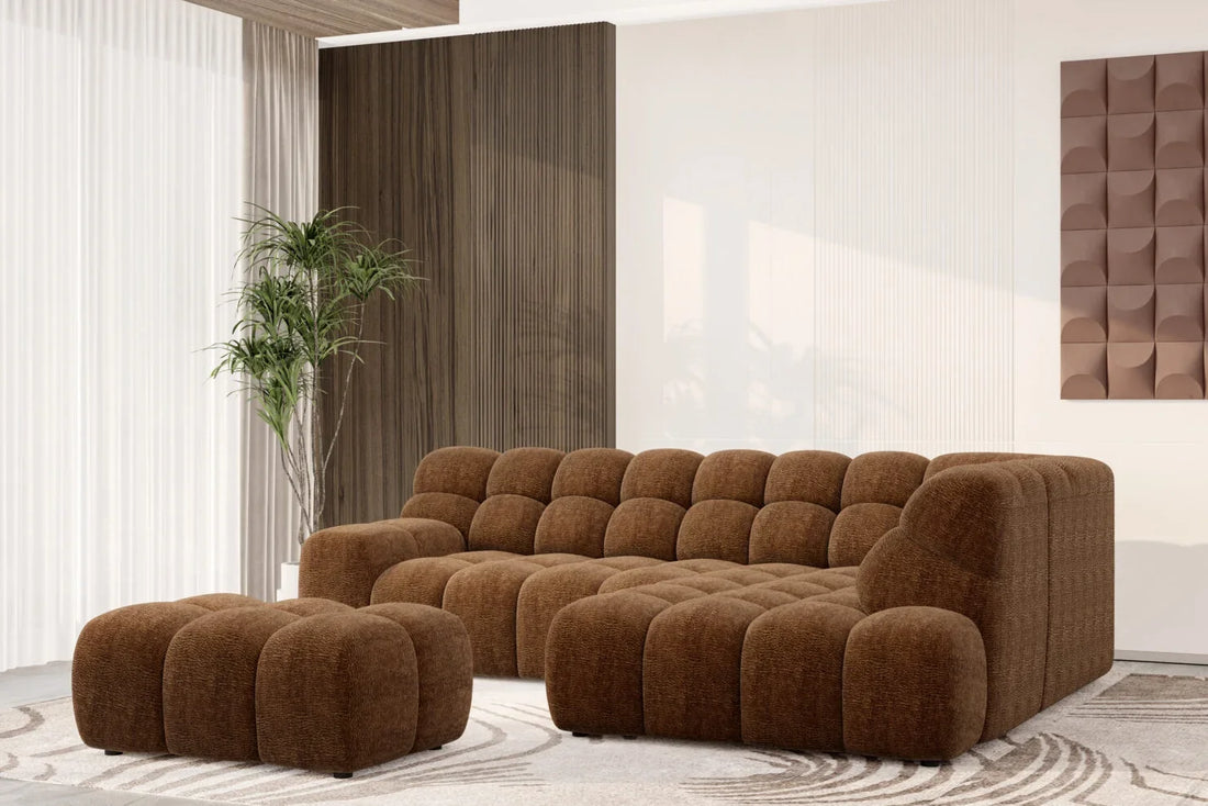 Campile L Ecksofa mit Bettfunktion, elektrisch