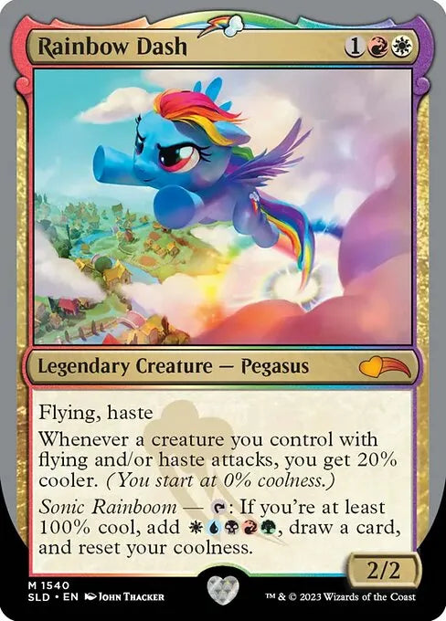 My Little Pony: Magic is Friendship // Commander (Rainbow Dash) deck list  mtg // Moxfield — MTG Deck Builder