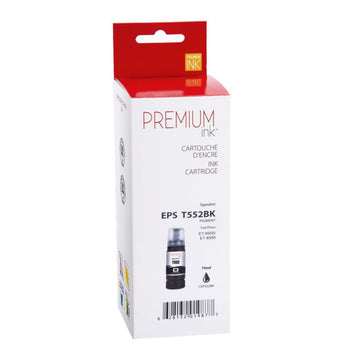 Compatible EPSON T552 (T552020-S) Black Inkjet Cartridge Premium Quality - Cartouches Certifiées