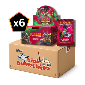 Riftbound Vendetta Booster Display Case (6 Boxes) | League of Legends TCG