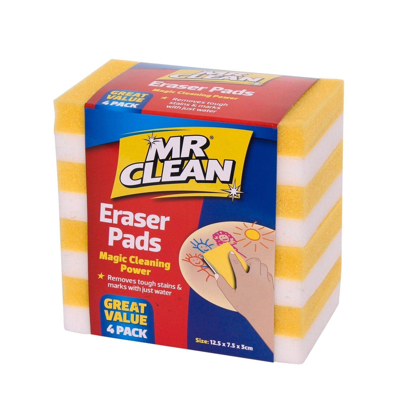 Mr Clean Eraser Pads - 4 Pack