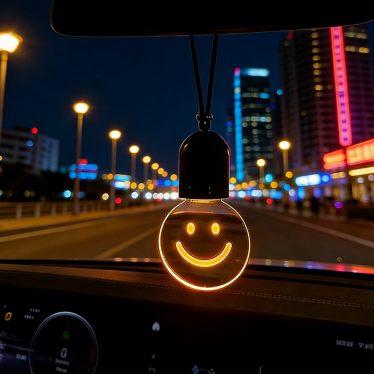 GlowBuddy Smiley Car Light