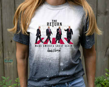 The Return Bleached Tee - Mayan Craft Shop