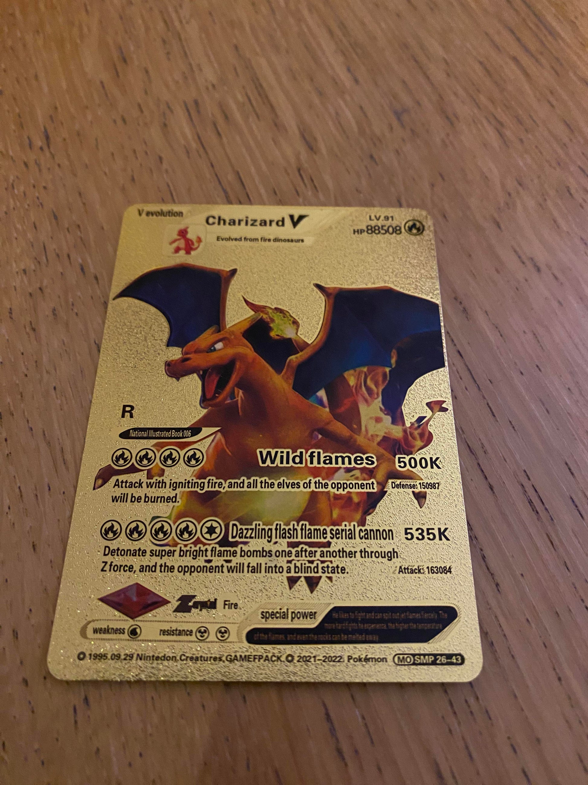 Charizard V Gold fake? : r/IsMyPokemonCardFake