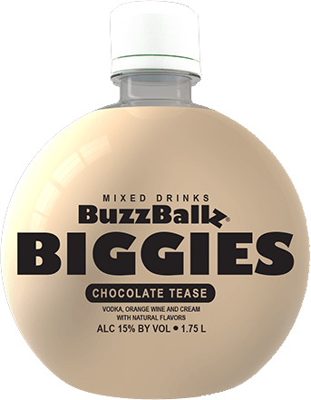 BUZZBALLZ BIGGIES COCKTAIL CHOCOLATE TEASE 1.75LI Spirits