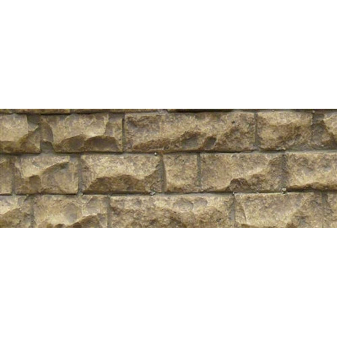 Chooch Enterprises #8262 HO / O Flexible Random Stone Wall w/ Self-Adhesive Backing Medium Stones NIB