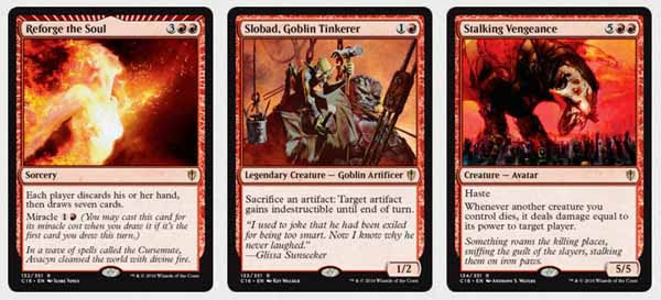 Magic the Gathering Adventures: Commander 2016: Red