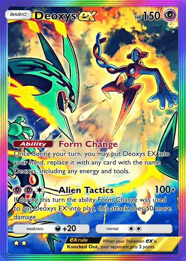 Concept Deoxys card : r/PokemonPocket