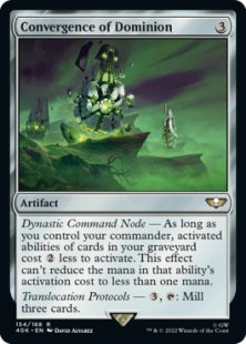 Convergence of Dominion (surge foil) - Universes Beyond: Warhammer 40,000