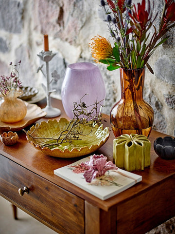 Creative Collection Matino Schale, Grün, Steingut - ST Handel GmbH Abteilung Lund & Larsen