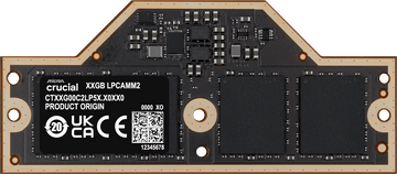 Crucial 32GB LPCAMM2 LPDDR5X- 7500 memory