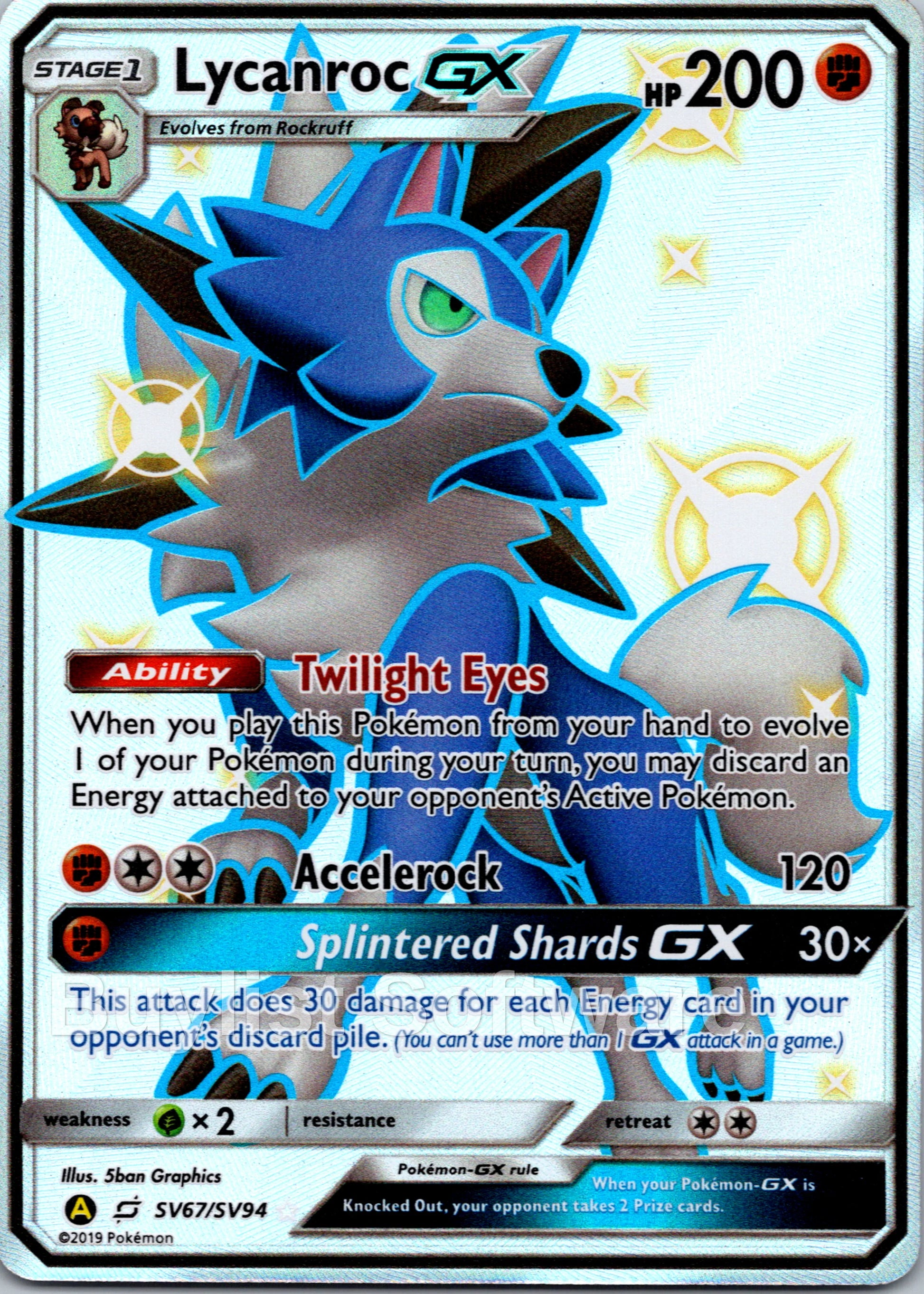 Lycanroc GX (SV67)