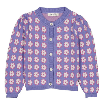 Hello Simone - Lison Floral Cardigan | Lavender