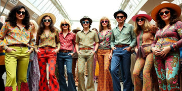 Exploring the Bold and Colourful World of 70s Fashion: A Journey Through Style and Trends
