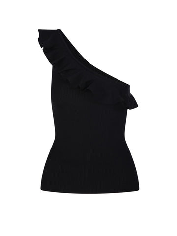 Zimmermann Rhiannon Frill Asymmetric Tank Top