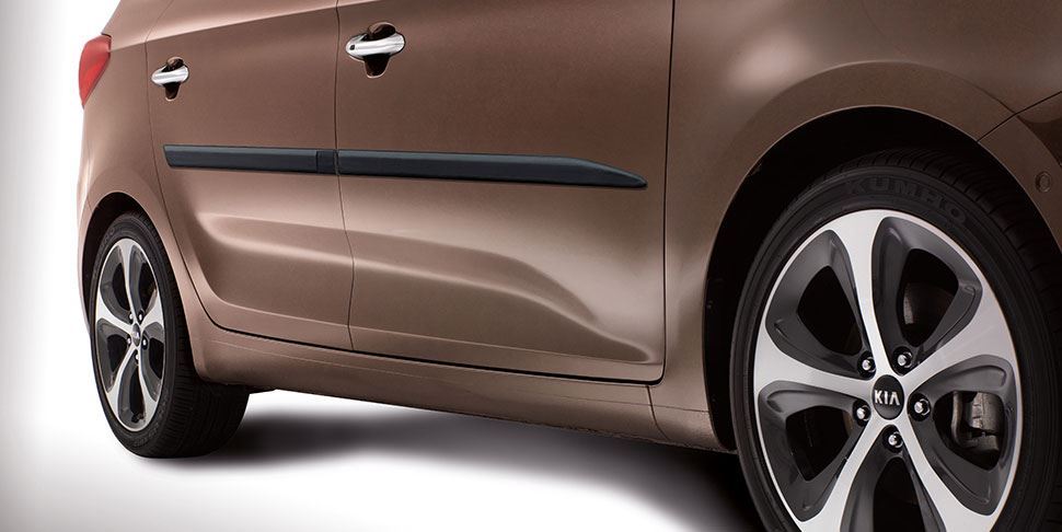 Kia Carens Side Door Mouldings In Black (A4271ADE00)
