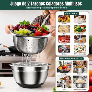 RallaFresh™ | Bowl Escurridor 9 en 1