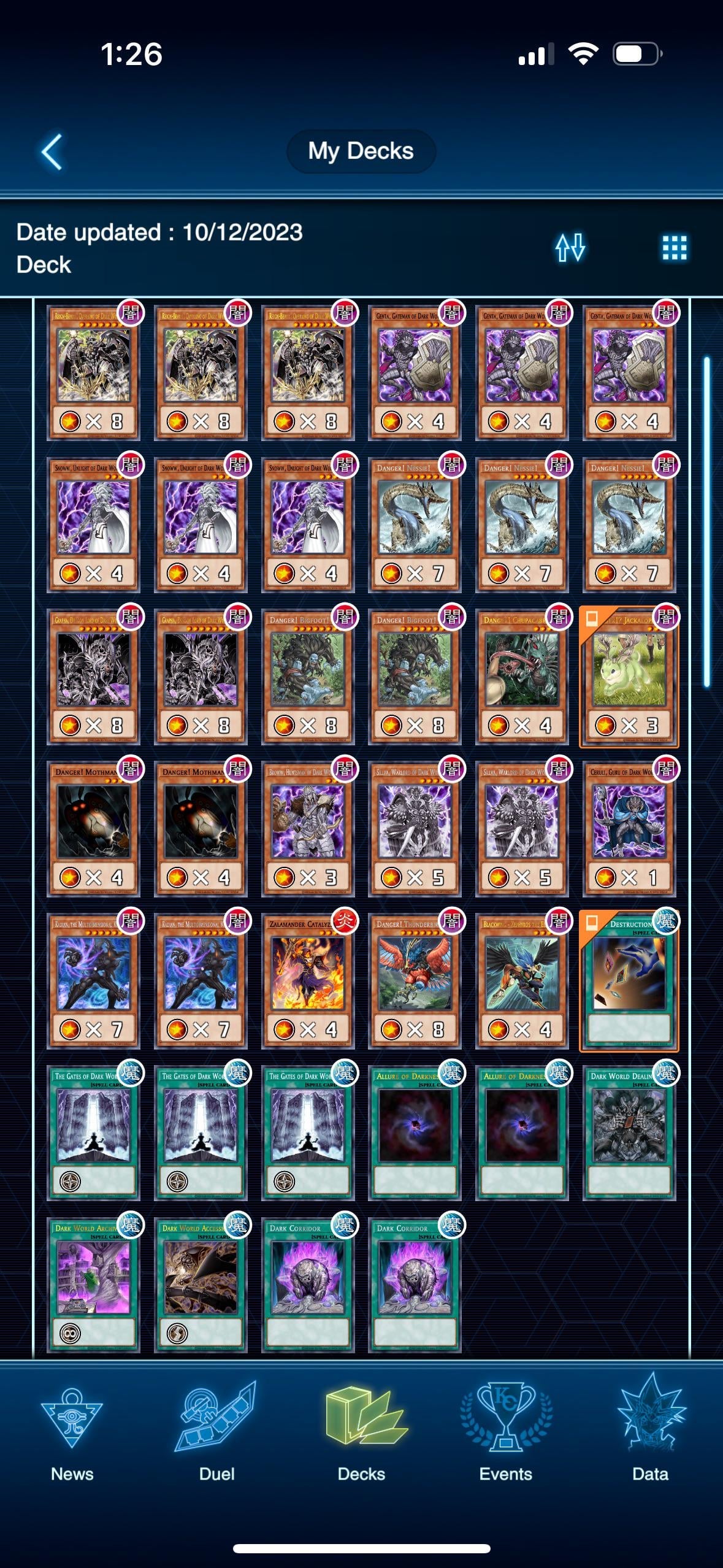 Dark world help : r/Yugioh101