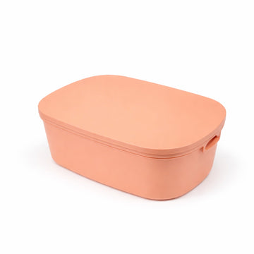 DC-464 Storage Basket With Lid 41cm Multi-Purpose Plastic Organizer Box From Siddiq Gift Shop