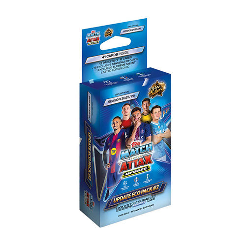 Topps UCC Match Attax Champions League 2025/2026 Edition ECO Hanger Box (Star Ballers)