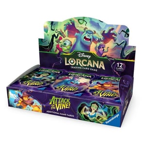 Track Disney Lorcana Attack of the Vine Booster Display Box at Target