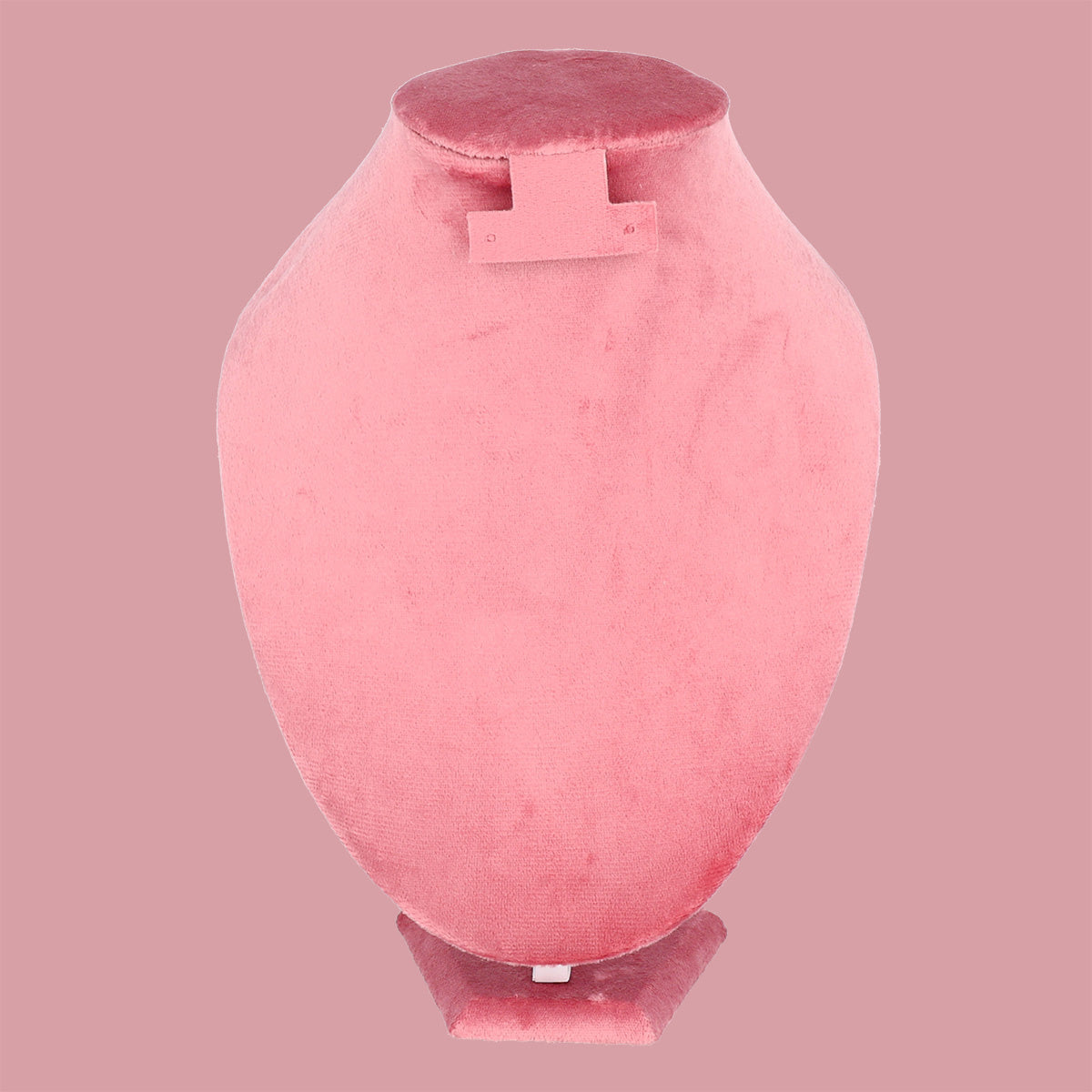 Halskettingen display roze fluweel