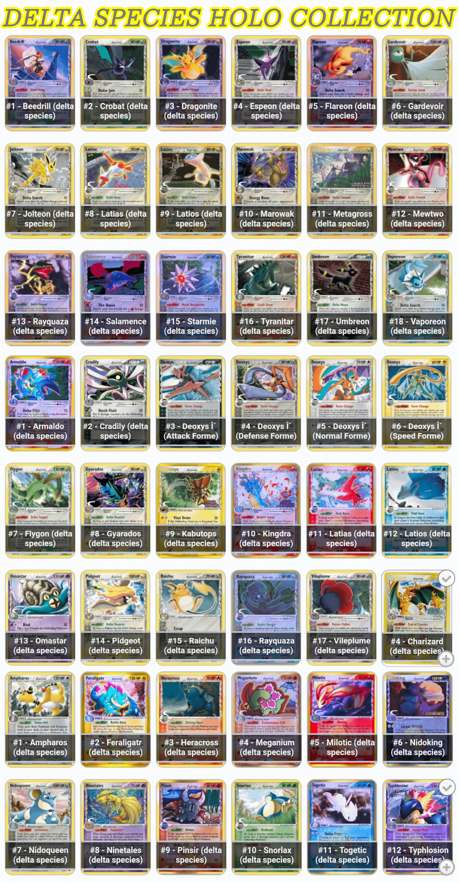 Do you collect delta species cards? : r/PokemonTCG
