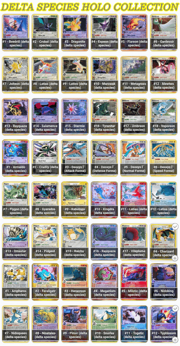 Do you collect delta species cards? : r/PokemonTCG