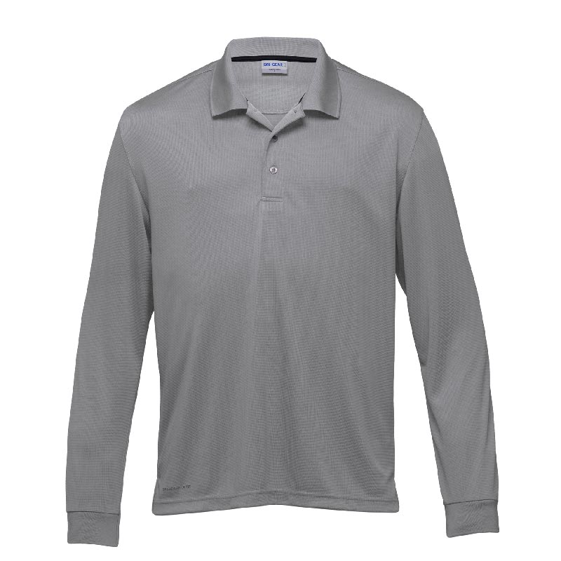 Dri Gear Long Sleeve Axis Polo Mens