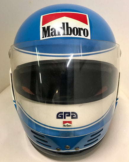 1979 Patrick Tambay race used Helmet
