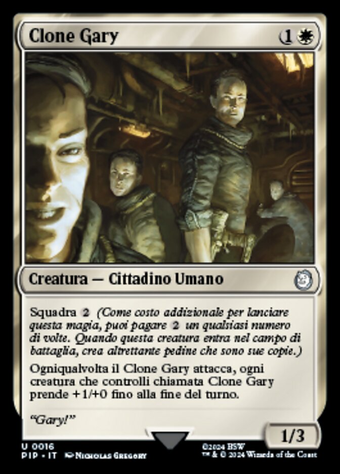 Clone Gary (Gary Clone) · Fallout (PIP) #16 · Scryfall Magic: The Gathering Search