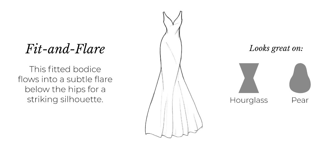 Wedding Dress Styles & Silhouettes for Each Body Shape
